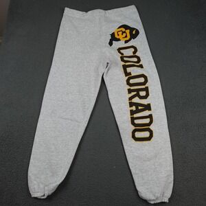 Vintage Colorado Buffaloes Sweatpants Mens XL Gray Artex USA 80s Spellout
